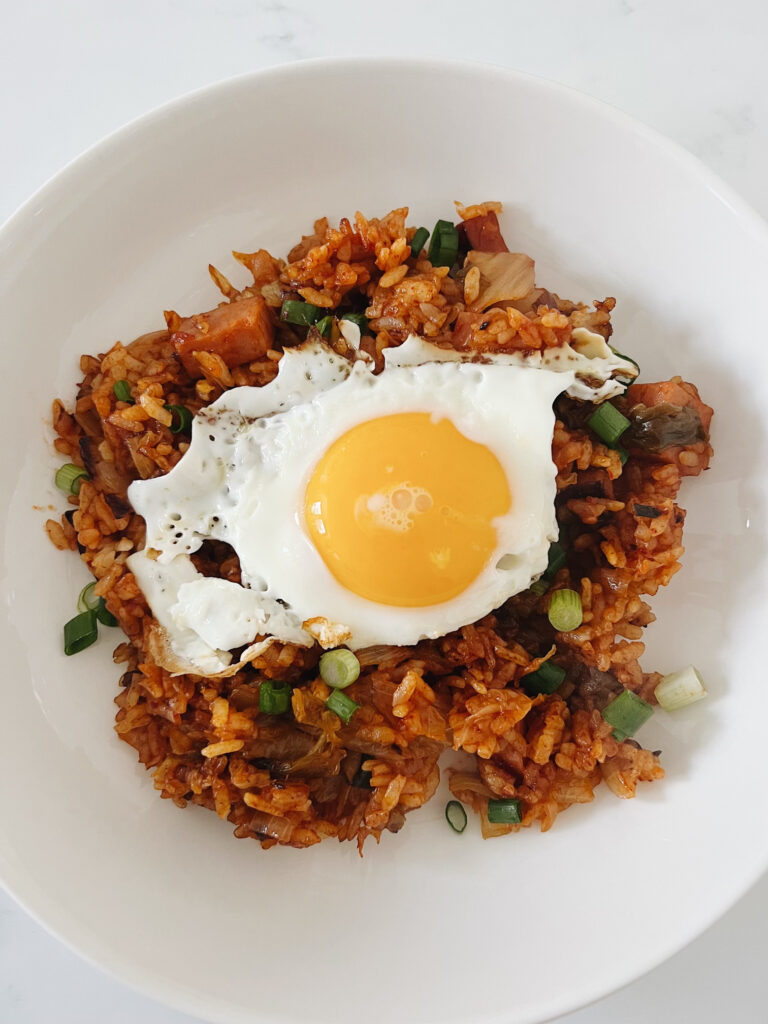 Kimchi Fried Rice - Higashi's Kitchen